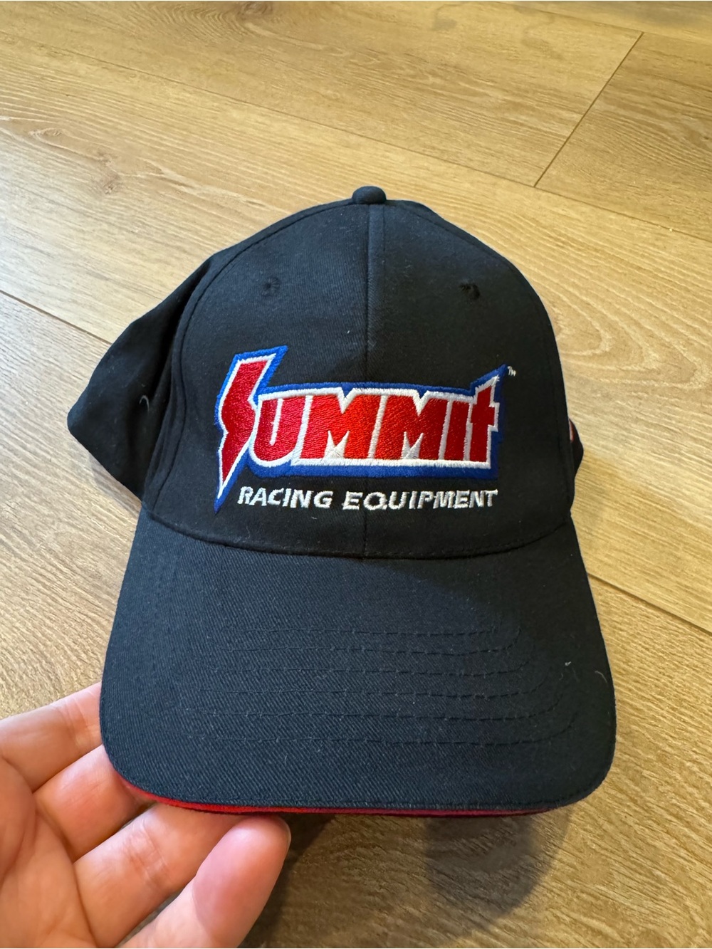 Summit Racing Black Logo Cap